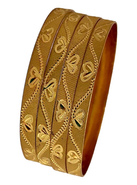 Gold-Plated Bangles